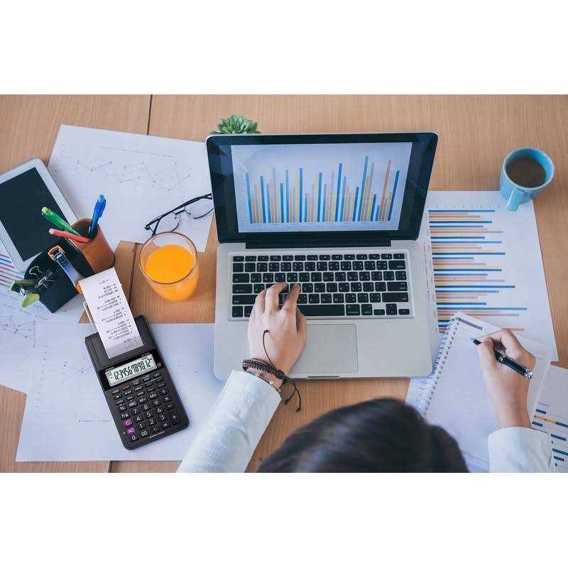 Casio HR-10RC Portable Printing Calculator - Image 4