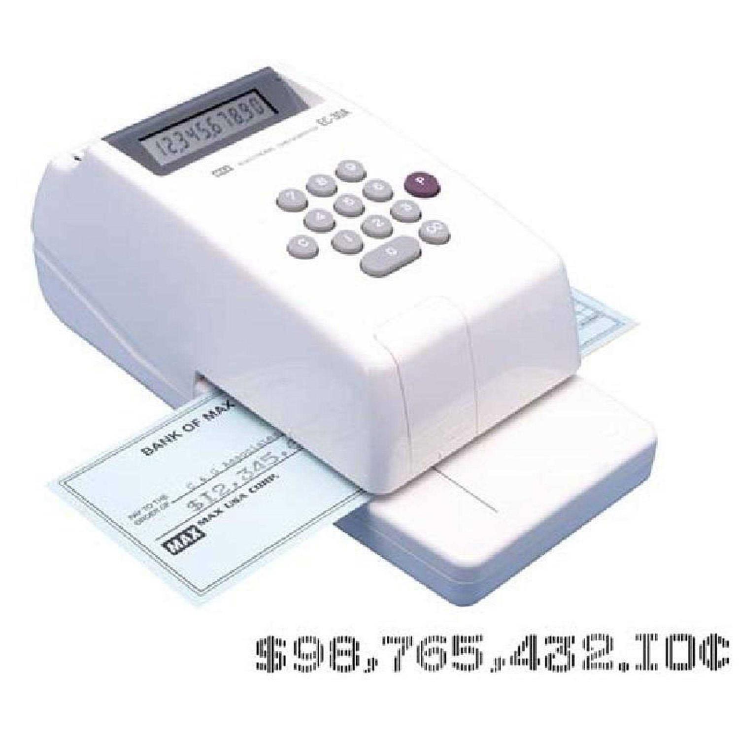 MAX Electronic Checkwriter 10-Digit EC-30A - Image 4