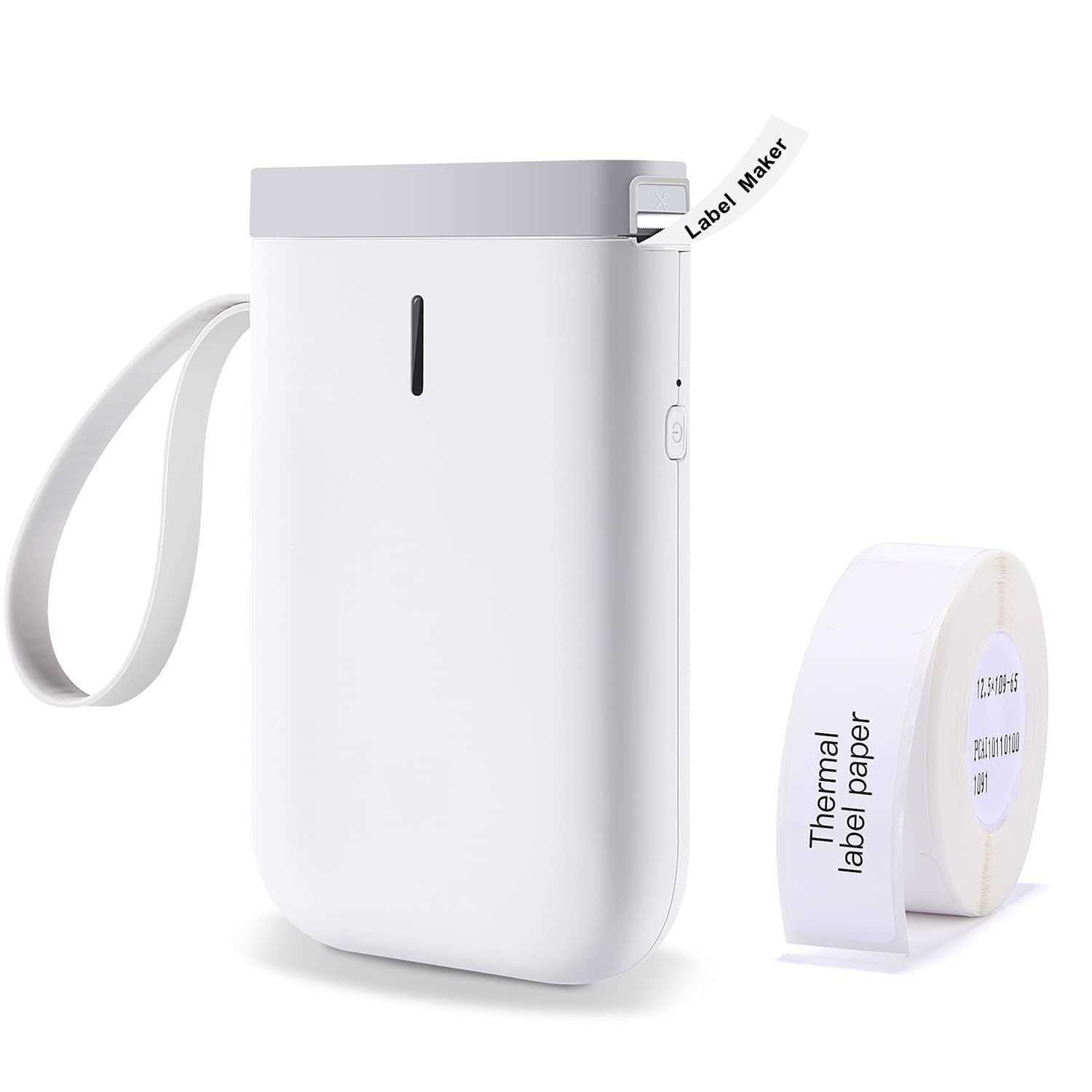 PikDik Mini Bluetooth Label Makers D11 Blue Label Maker Machine with Tape Portable Label Printer Labeler for Labeling Jars Bins - Image 3
