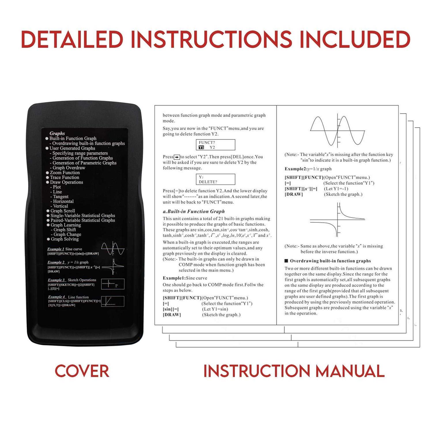 CATIGA Scientific Calculator with Graphic Functions Multiple Modes with Intuitive Interface - Image 5