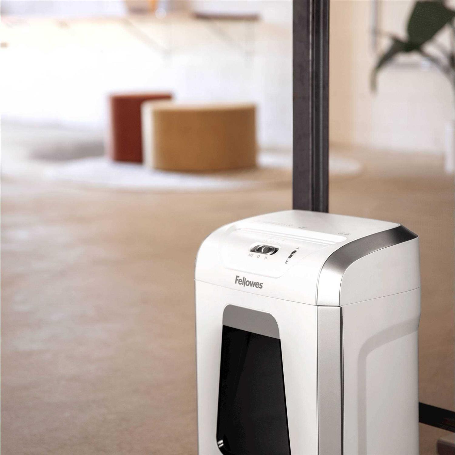 Fellowes Powershred 12-Sheet Cross-Cut Paper Shredder - Image 4