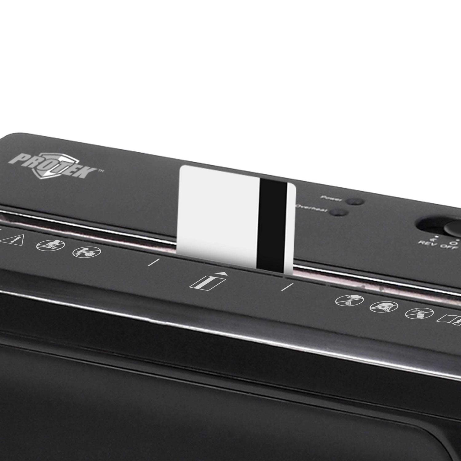 Protek 8-Sheet Cross-Cut Shredder PX81B - Image 4