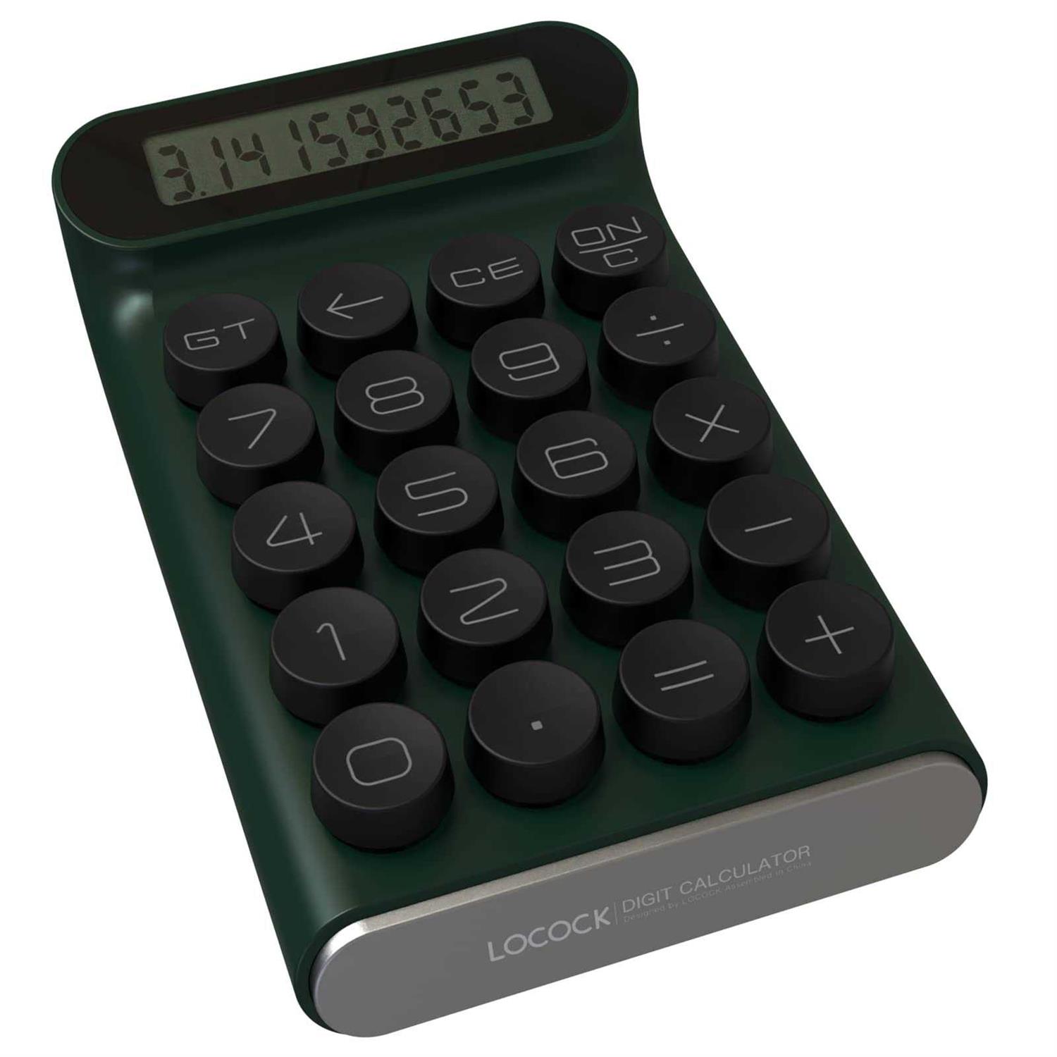 LOCOCK mechanical switch calculator,handheld for daily and basic office,10 digit large lcd display - Image 5