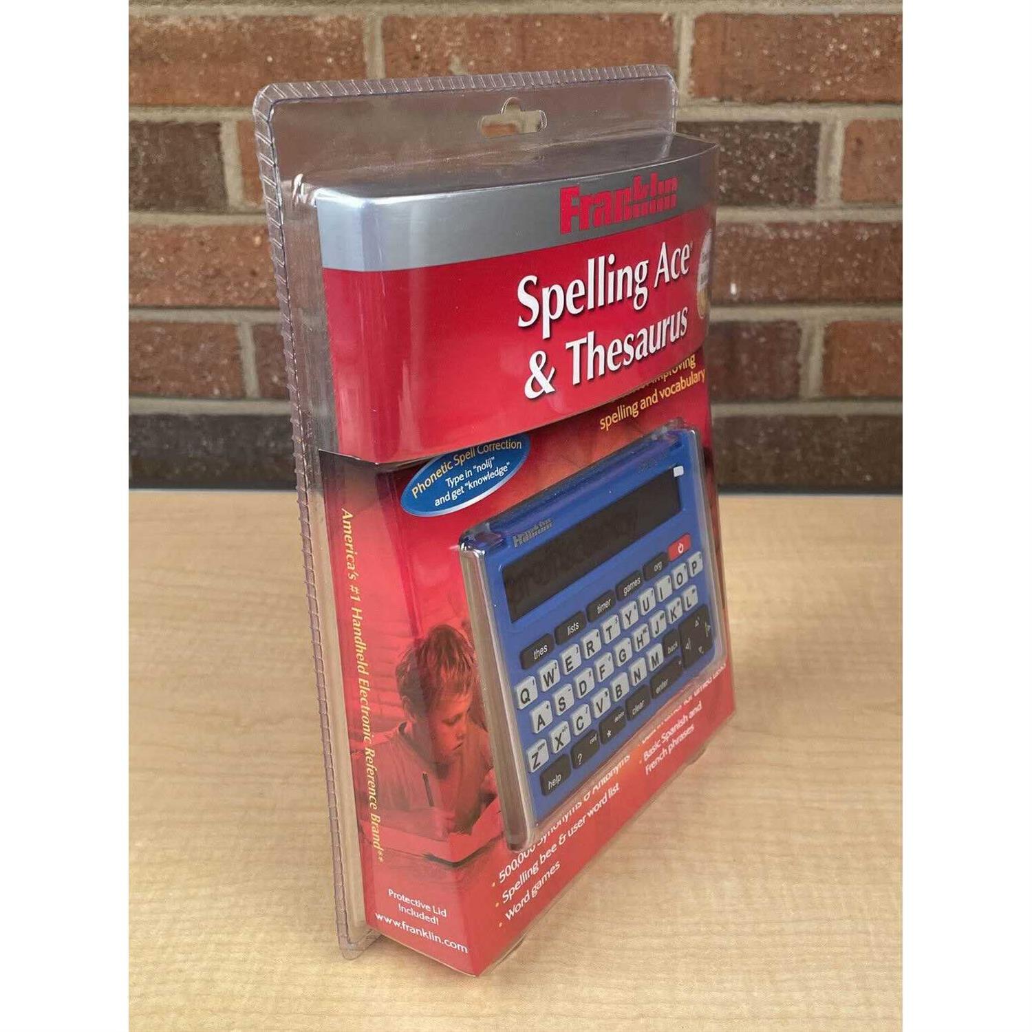 Franklin Electronic Publishers SA-309 Spelling Ace Thesaurus with Merriam-Webster Puzzle Solver - Image 3