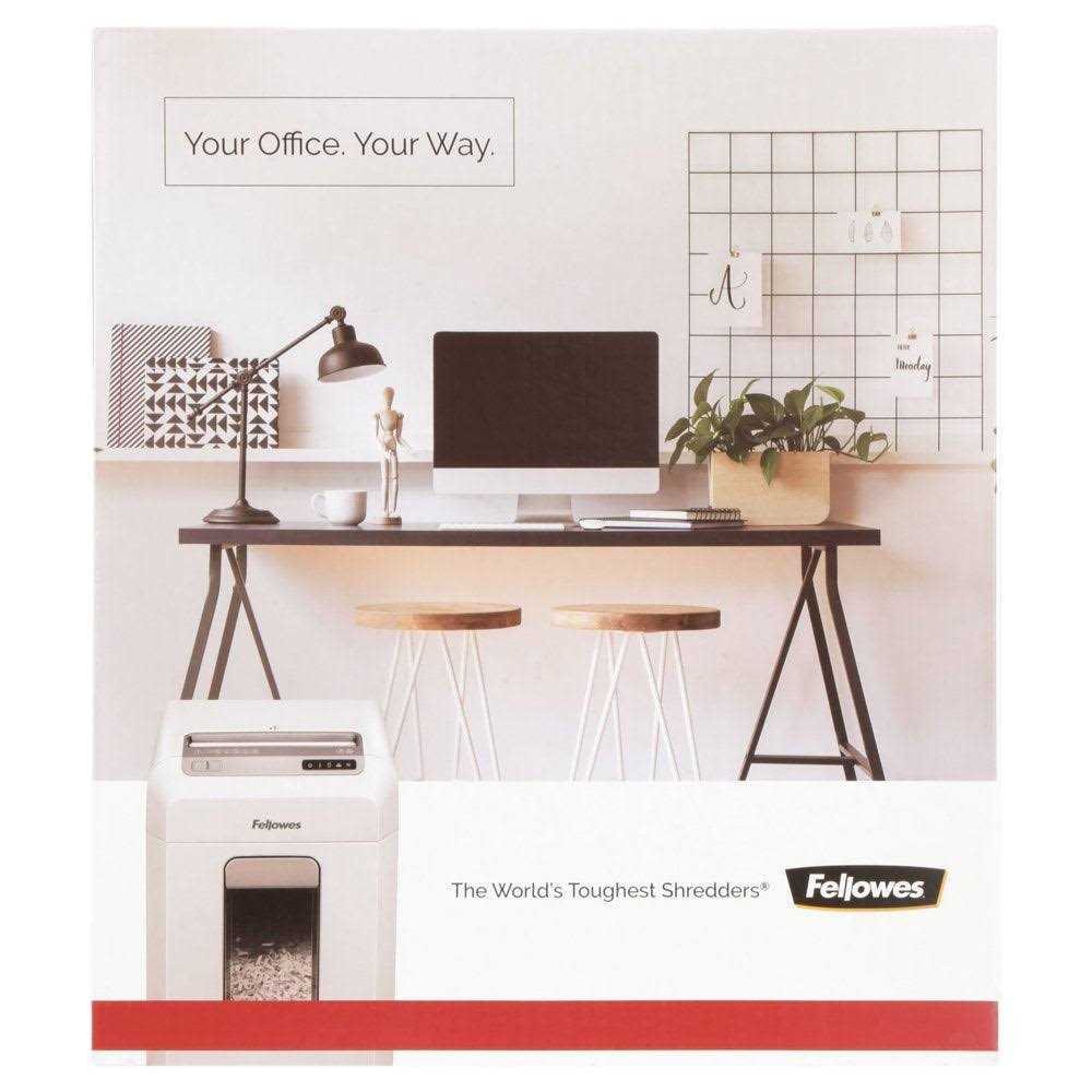 Fellowes 12ms Microshred 12-Sheet Micro-Cut Paper Shredder - Image 3
