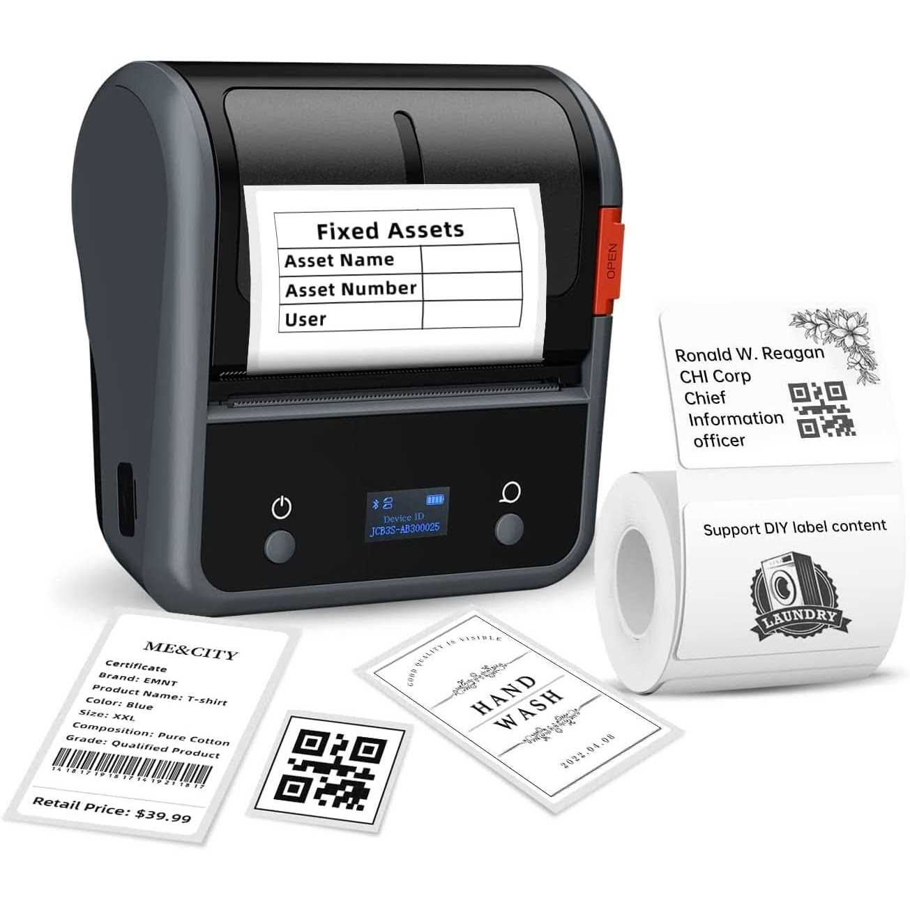 Niimbot B3S Label Maker with Tape 3Inch Portable Bluetooth Thermal Label Printer - Image 4