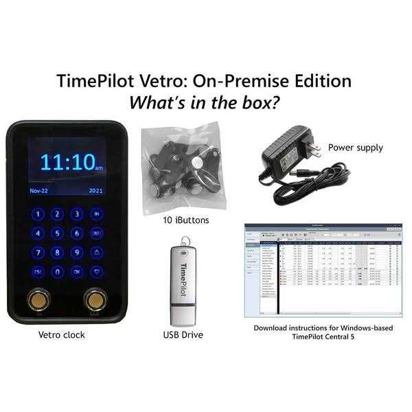 Timepilot Time Clock,Touchscreen 4520 - Image 4