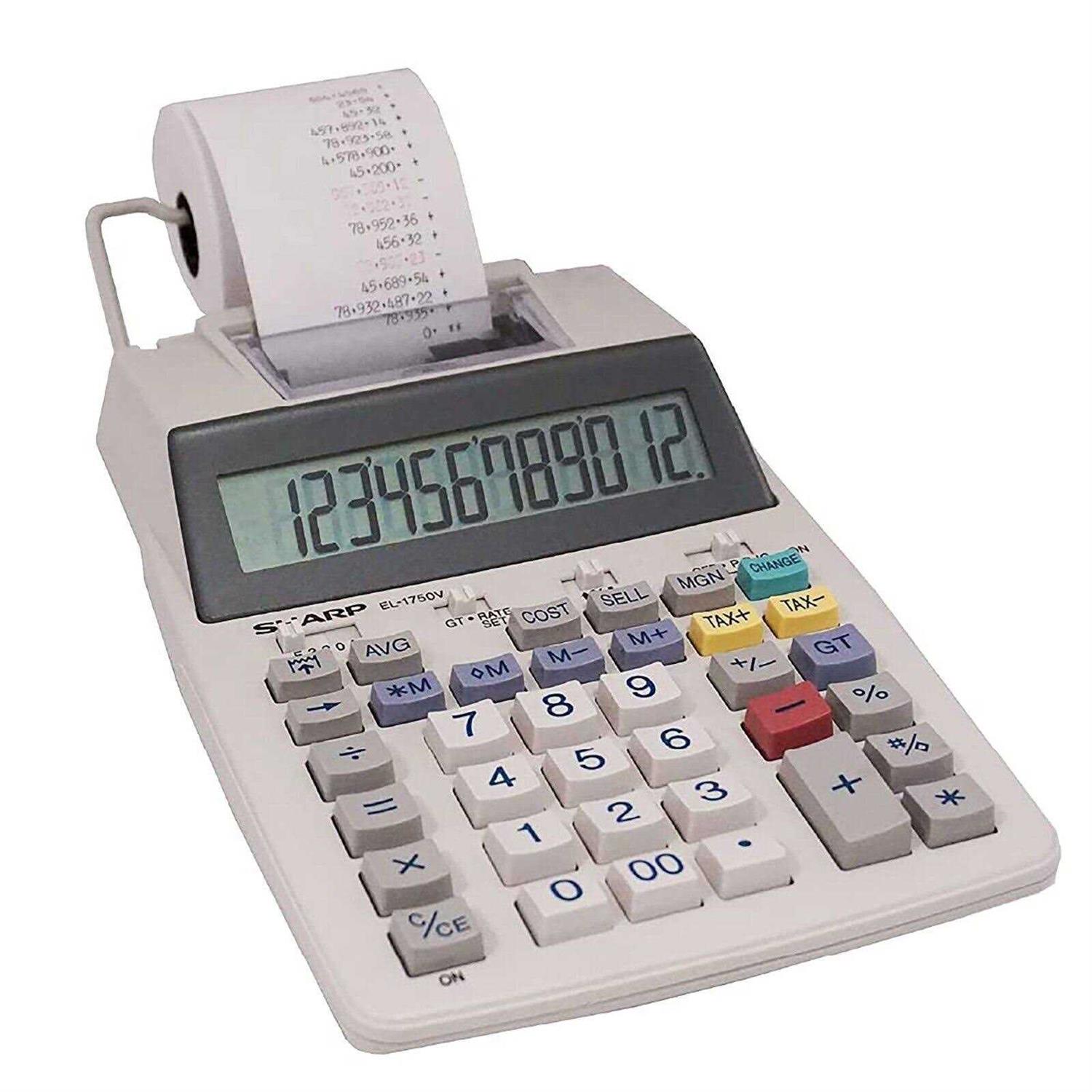 Sharp 12 Digit Printing Calculator - Image 3