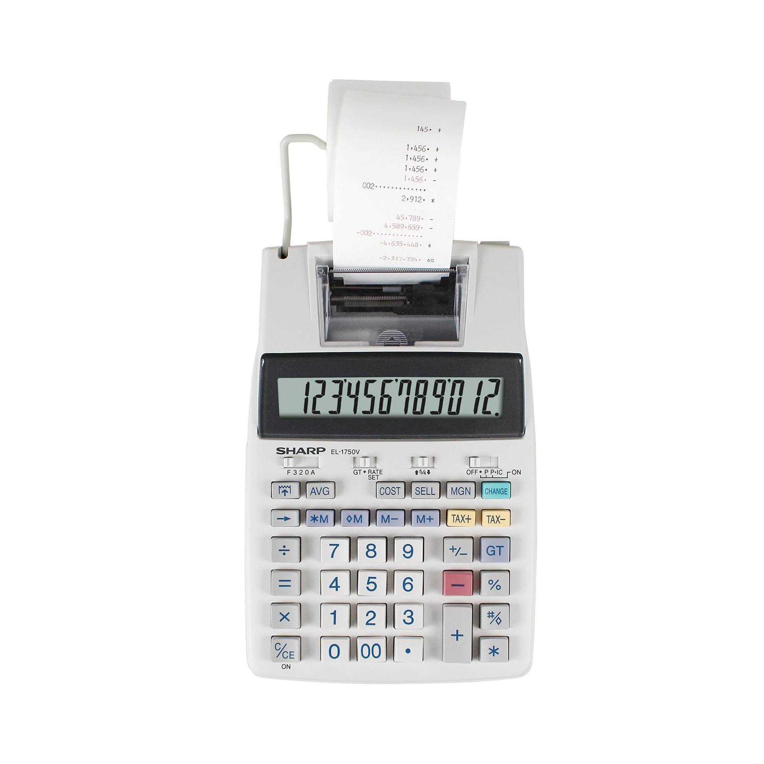 Sharp 12 Digit Printing Calculator - Image 4