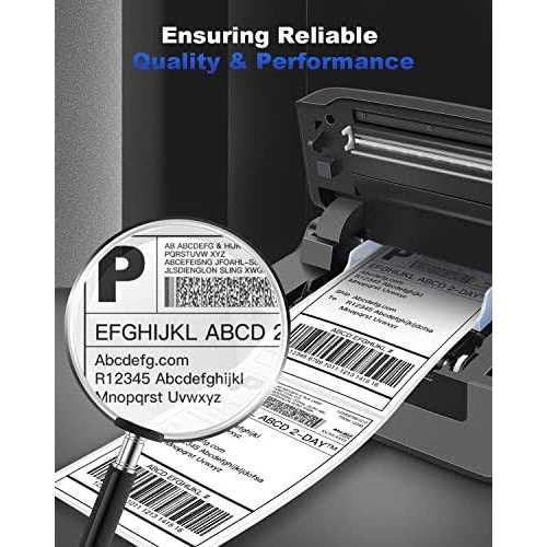 POLONO Thermal Label Printer 4x6 Shippping Label Printer for Shipping Packages - Image 5