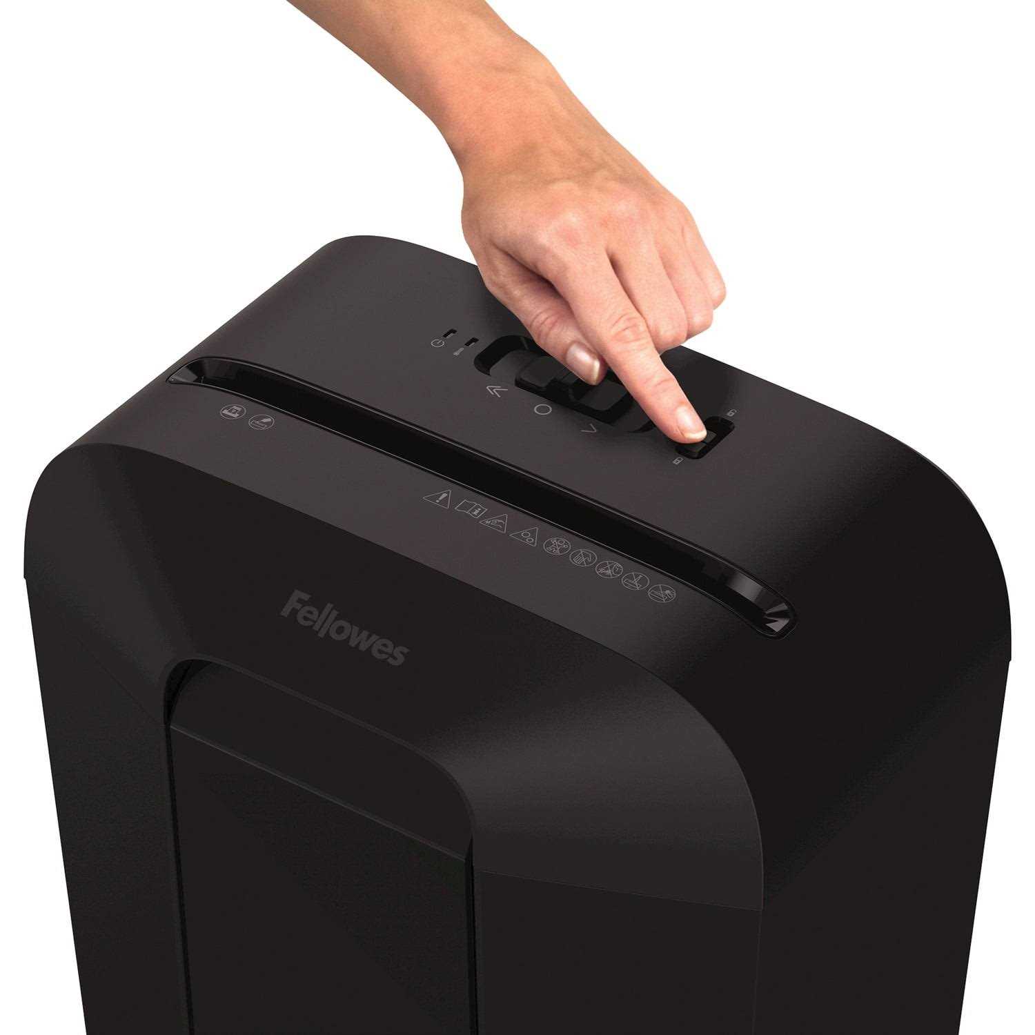 Fellowes Powershred LX50 9 Sheet Cross-Cut Shredder - Image 4