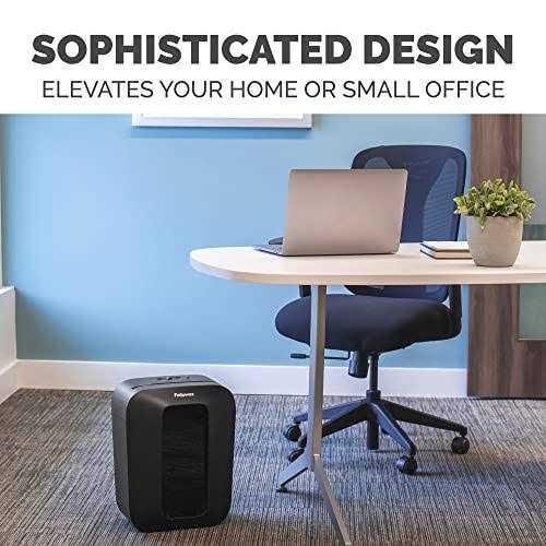 Fellowes Powershred LX50 9 Sheet Cross-Cut Shredder - Image 4