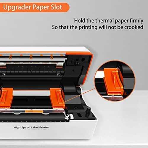 K COMER Thermal Label Printer 4x6 Shipping Label Printer for Small Business & Shipping Package 203dpi 150mm/s for Amazon - Image 4