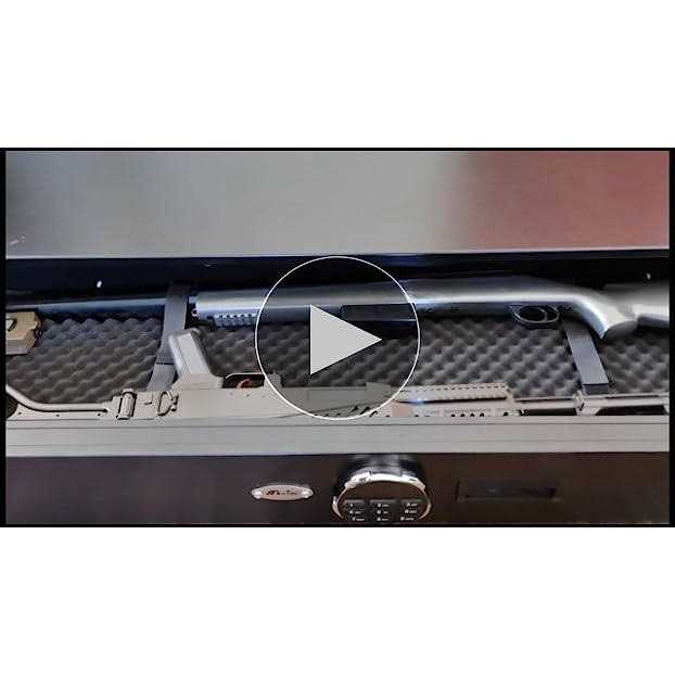 Under Bed Safe, Rapid Gun Storage Safe Drawer Safe for AR Rifle Ammo Pistol Accessories for Home and Vehicle - Image 4
