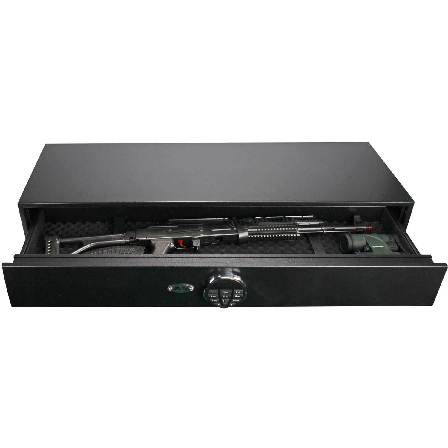 Under Bed Safe, Rapid Gun Storage Safe Drawer Safe for AR Rifle Ammo Pistol Accessories for Home and Vehicle - Image 5