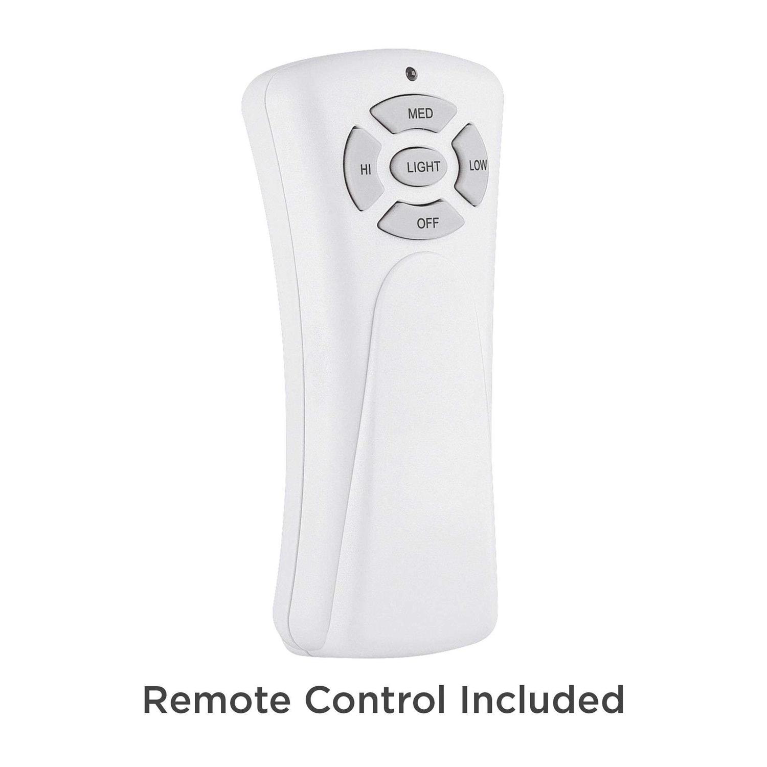 Casa Vieja 52 Grand Palm Modern Outdoor Hugger Ceiling Fan with Dimmable LED Light Remote Control Matte - Image 5