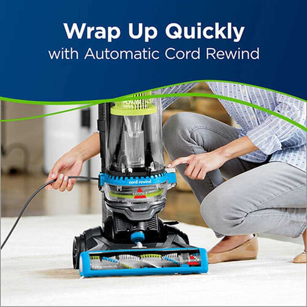 Bissell CleanView Swivel Rewind Pet Upright Vacuum - Image 3