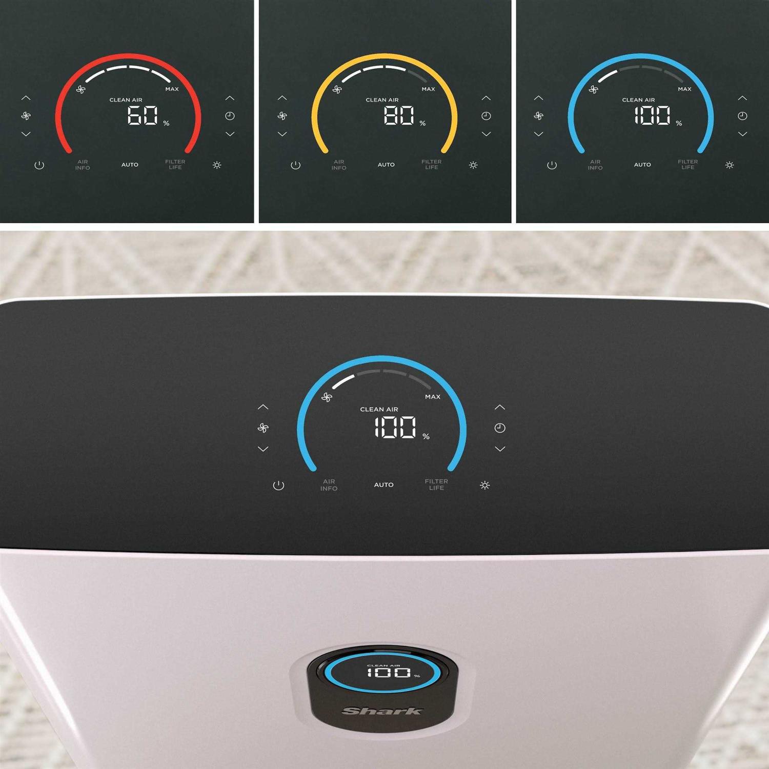 Shark Air Purifier 4 with Anti-Allergen Multi-Filter Advanced Odor Lock Smart sensing HE401 - Image 4