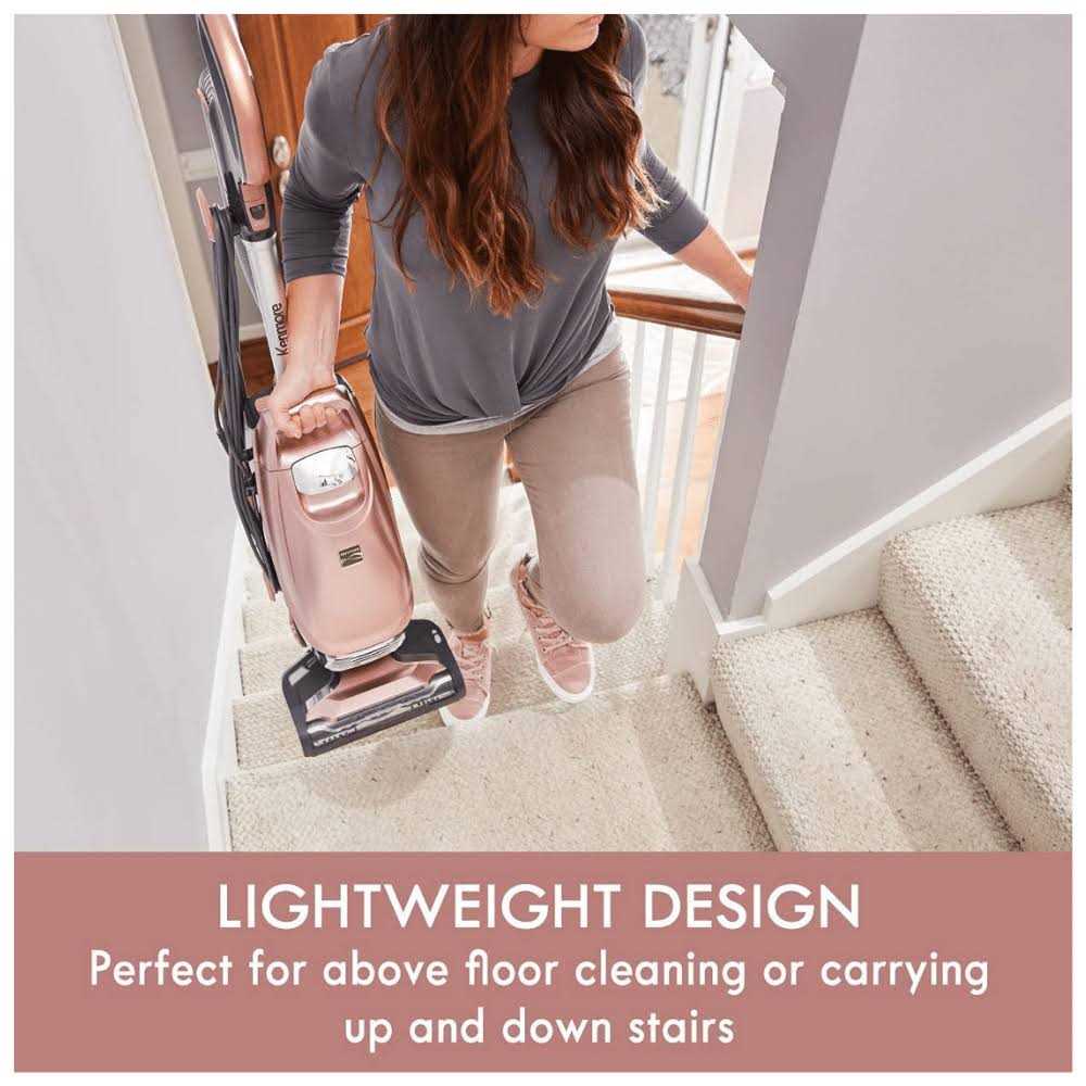 Kenmore BU4050 Intuition Bagged Upright Vacuum Cleaner for Carpet - Image 5