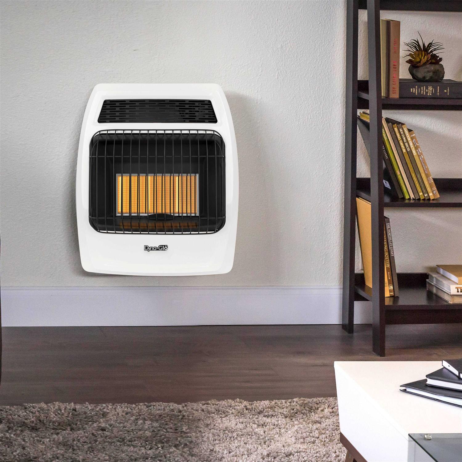 Dyna-Glo Infrared Heater 18000 BTU Wall Floor Mount Natural Gas Liquid Propane Vent Free - Image 3