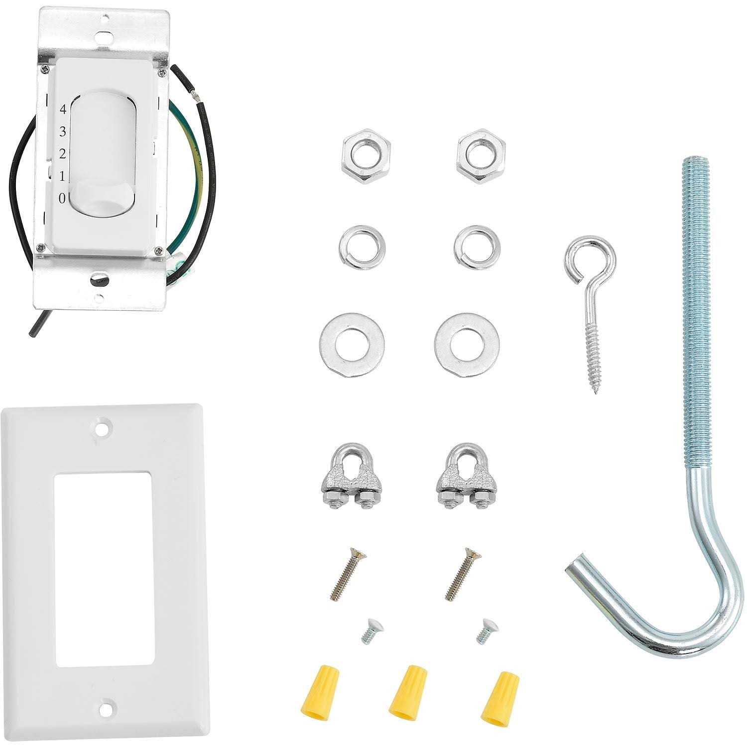 Global Industries 292677 Indoor & Outdoor Ceiling Fan 60 in. with 4 Speed Control - Image 3