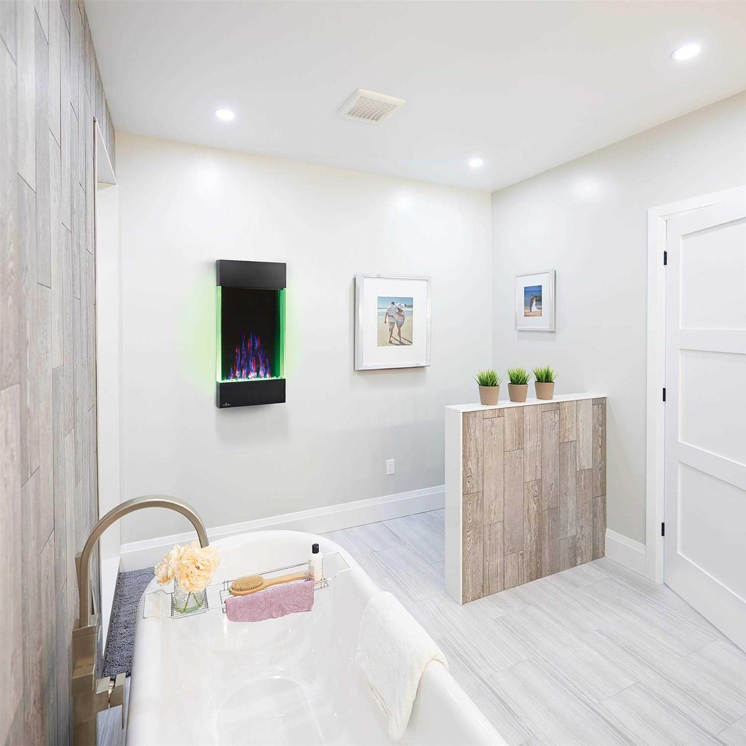 Napoleon Allure 32 Vertical Wall Hanging Electric Fireplace NEFVC32H - Image 5