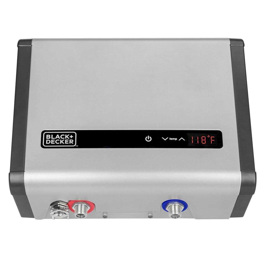 Black Decker 18 kW 3.7 GPM Electric Tankless Water Heater - Image 4