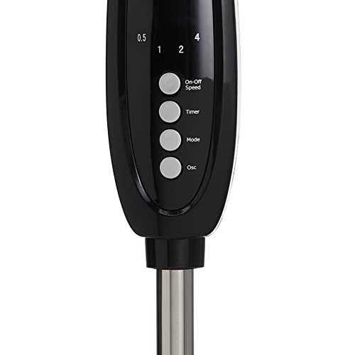 Amazon Basics Oscillating Dual Blade Standing Pedestal Fan with Remote - Image 5