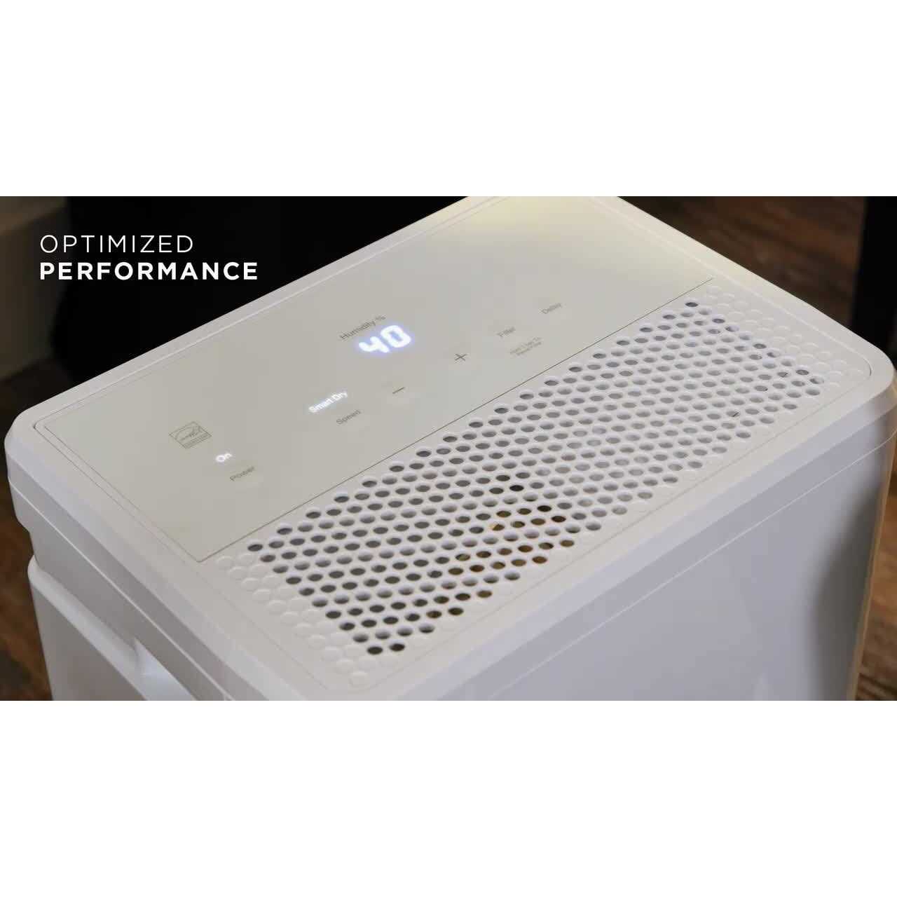 GE 22 pt. Dehumidifier with Smart Dry for Bedroom - Image 4