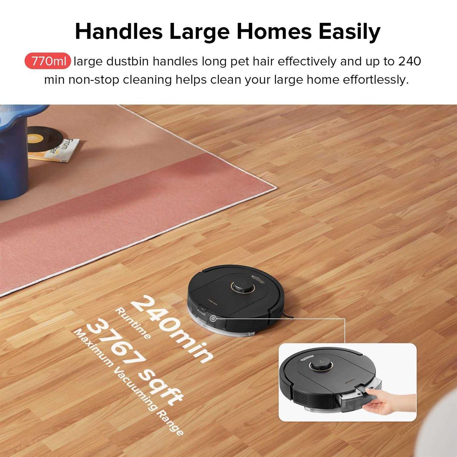 roborock Q5 Pro+ Robot Vacuum and Mop with Auto-Empty Dock - Image 3