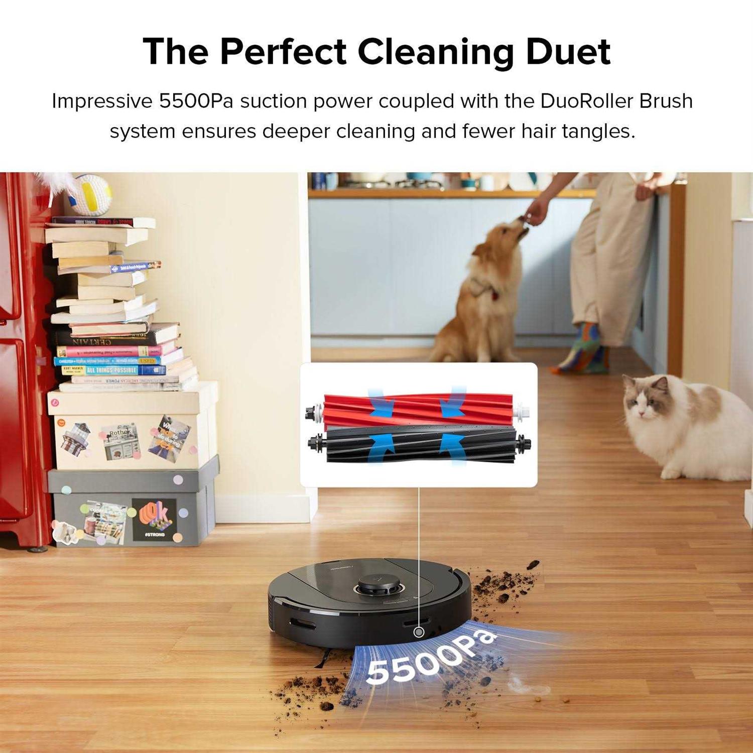 roborock Q5 Pro+ Robot Vacuum and Mop with Auto-Empty Dock - Image 4