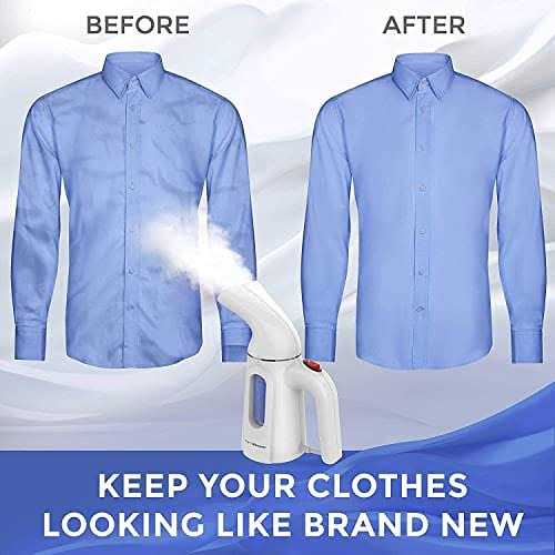 PurSteam Handheld Steamer for Clothes - Portable Garment Wrinkle Remover for Travel and Home Use - Fast Heating with Auto Shut Off and Leak Proof - Image 5