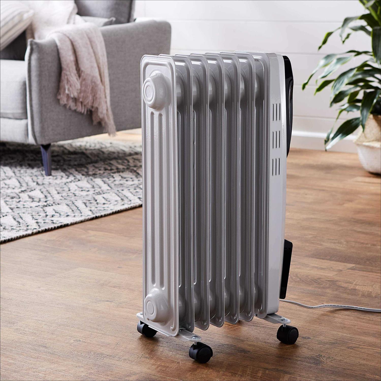 Amazon Basics Indoor Portable Radiator Heater - Image 4