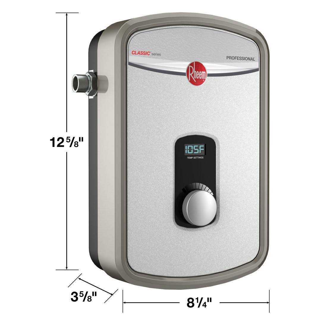 Rheem Electric Tankless Water Heater RTEX-08 - Image 4