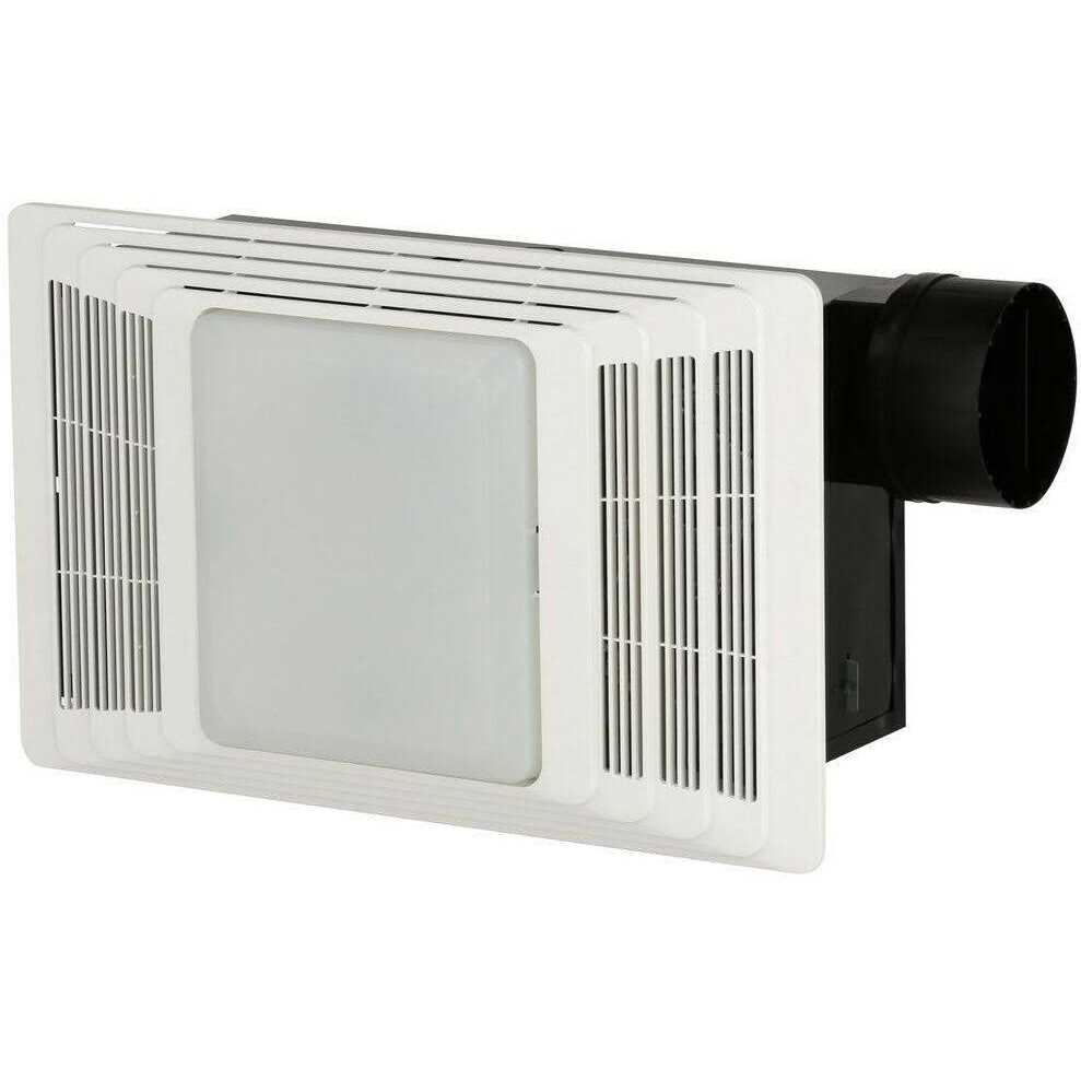 Broan 696 100 CFM Ceiling Exhaust Fan with Light, White - Image 5