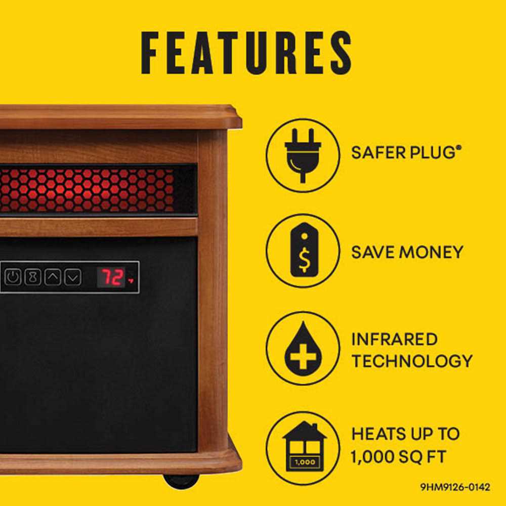 Duraflame Portable Electric Infrared Quartz Heater - Image 5