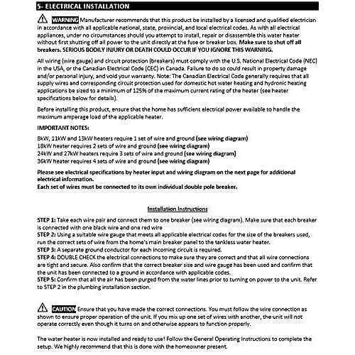 Rheem RTEX-13 240V Electric Tankless Water Heater - Image 3