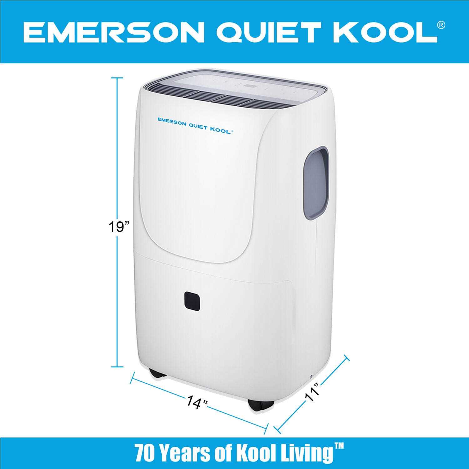 Emerson Quiet 50 Pint Dehumidifier - Image 5