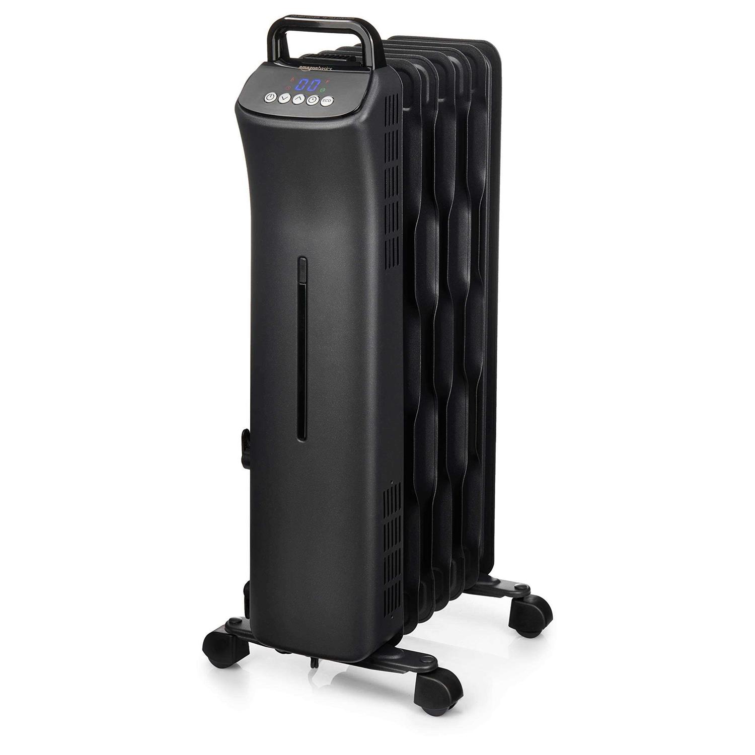 Amazon Basics Portable Radiator Heater with 7 Wavy Fins - Image 3