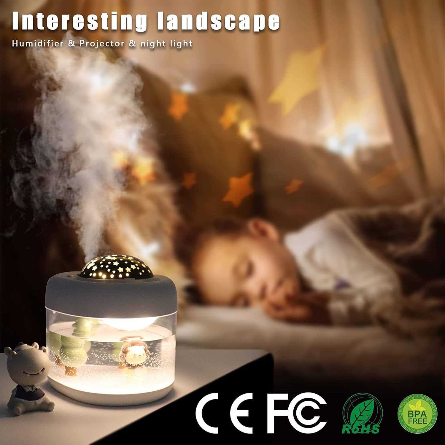 Hmluesr Baby Cool Mist Humidifiers for Bedroom Quiet - Image 3