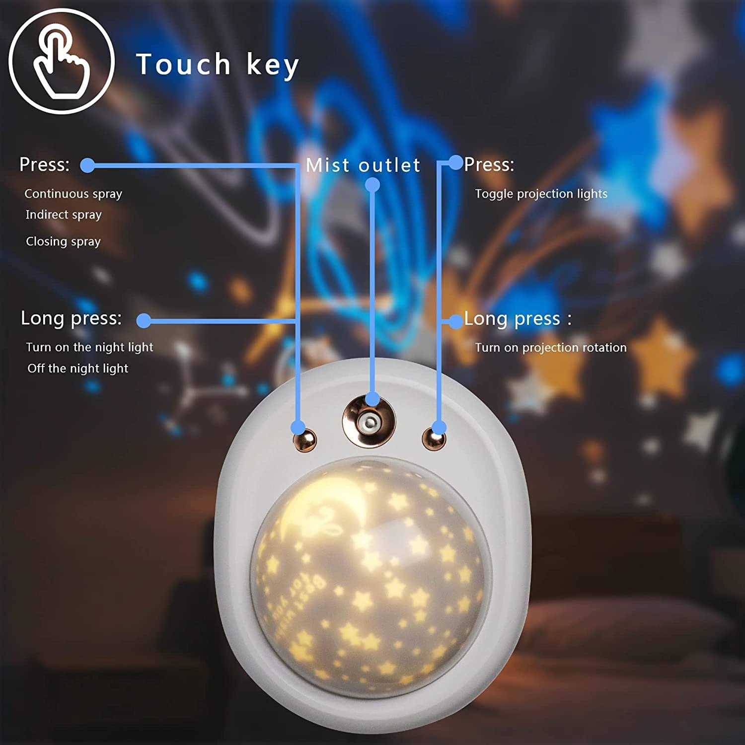 Hmluesr Baby Cool Mist Humidifiers for Bedroom Quiet - Image 5