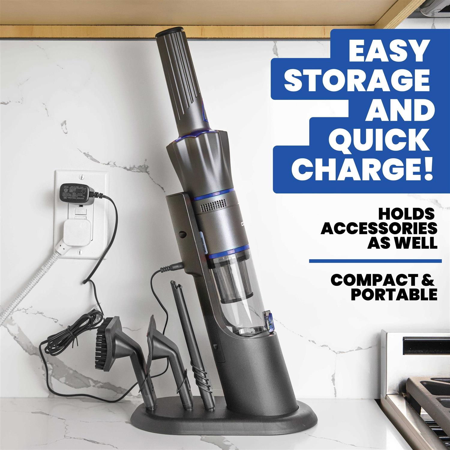 Ruvio Pro Cordless Handheld Vacuum - Image 4