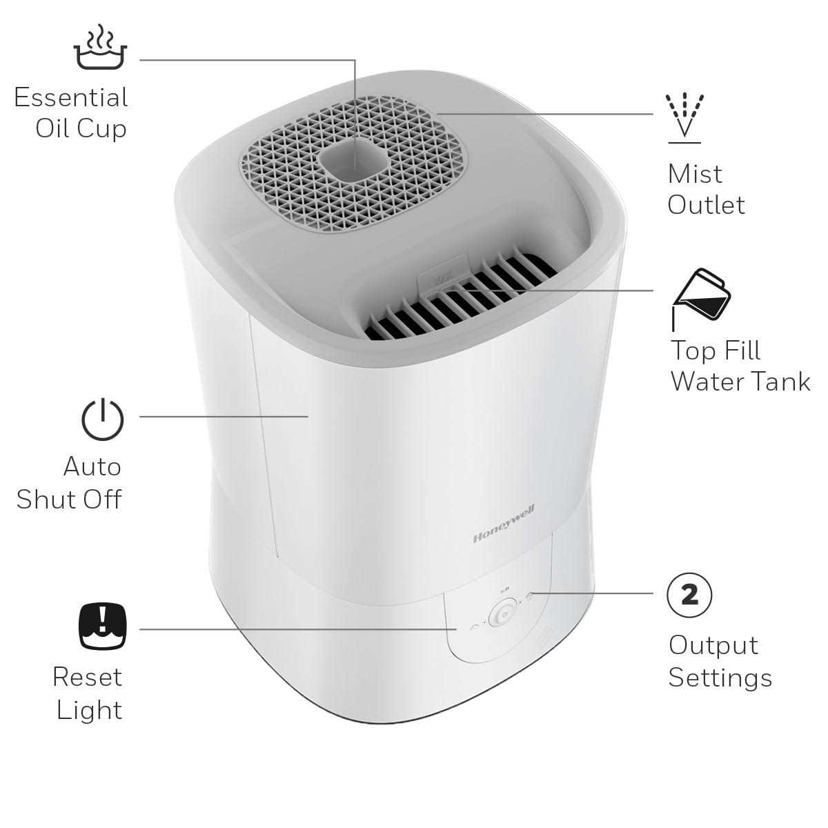 Honeywell Top Fill Warm Mist - Image 5
