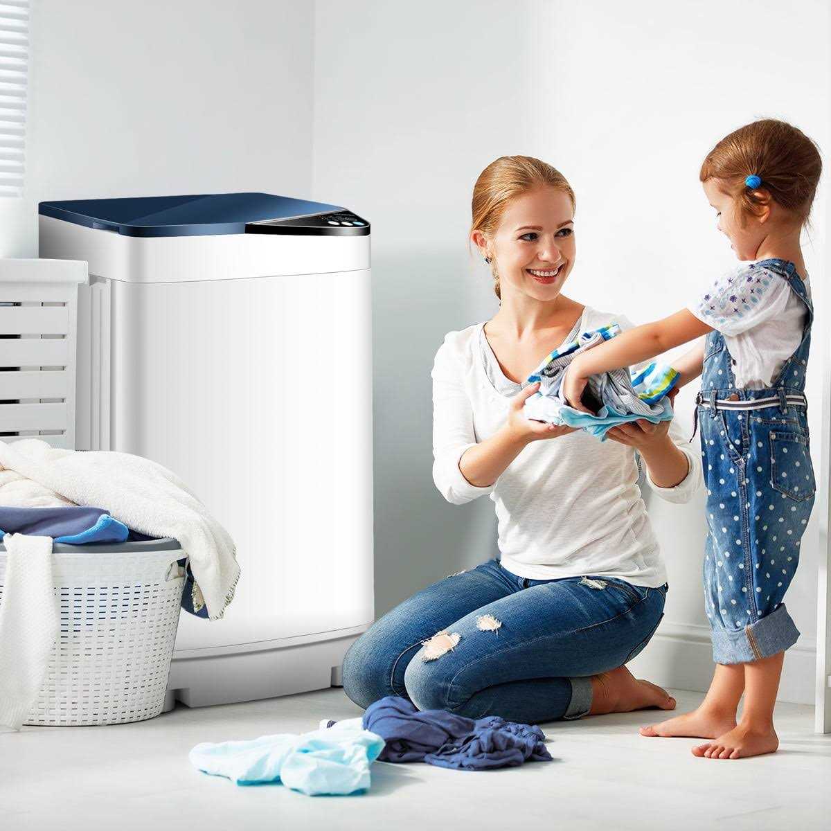 Full-Automatic Washing Machine 7.7 lbs Washer/Spinner Germicidal UV Light - Image 4