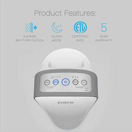 Pure Enrichment PureZone Elite 4-in-1 True HEPA Air Purifier - Image 4