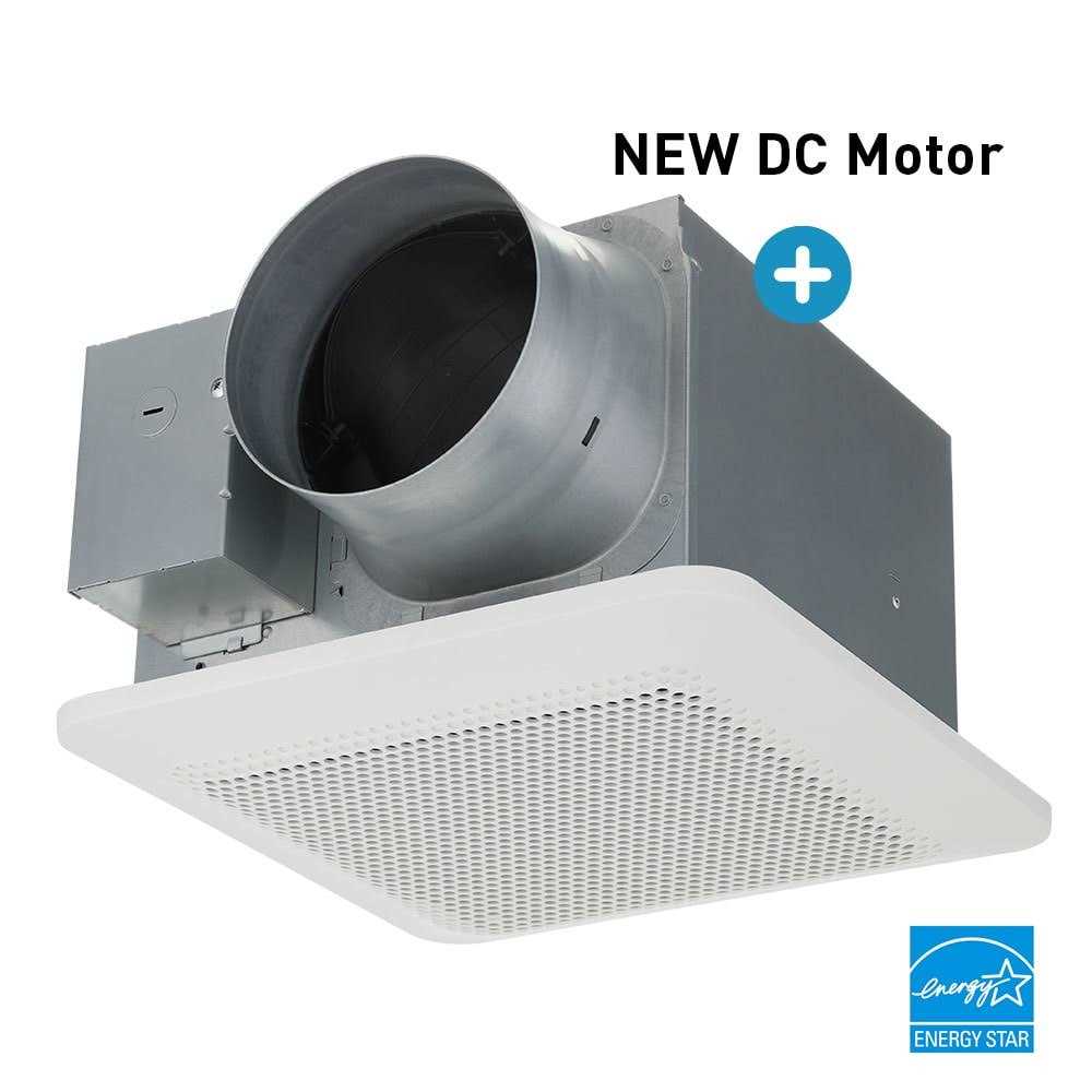 Panasonic ENERGY STAR WhisperChoice DC 0.3-Sone 150-CFM Lighted Bathroom Ventilator Fan RG-C1315LA - Image 3