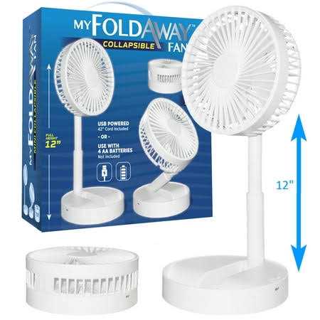 Bell Howell My Foldaway Collapsible Fan - Image 5