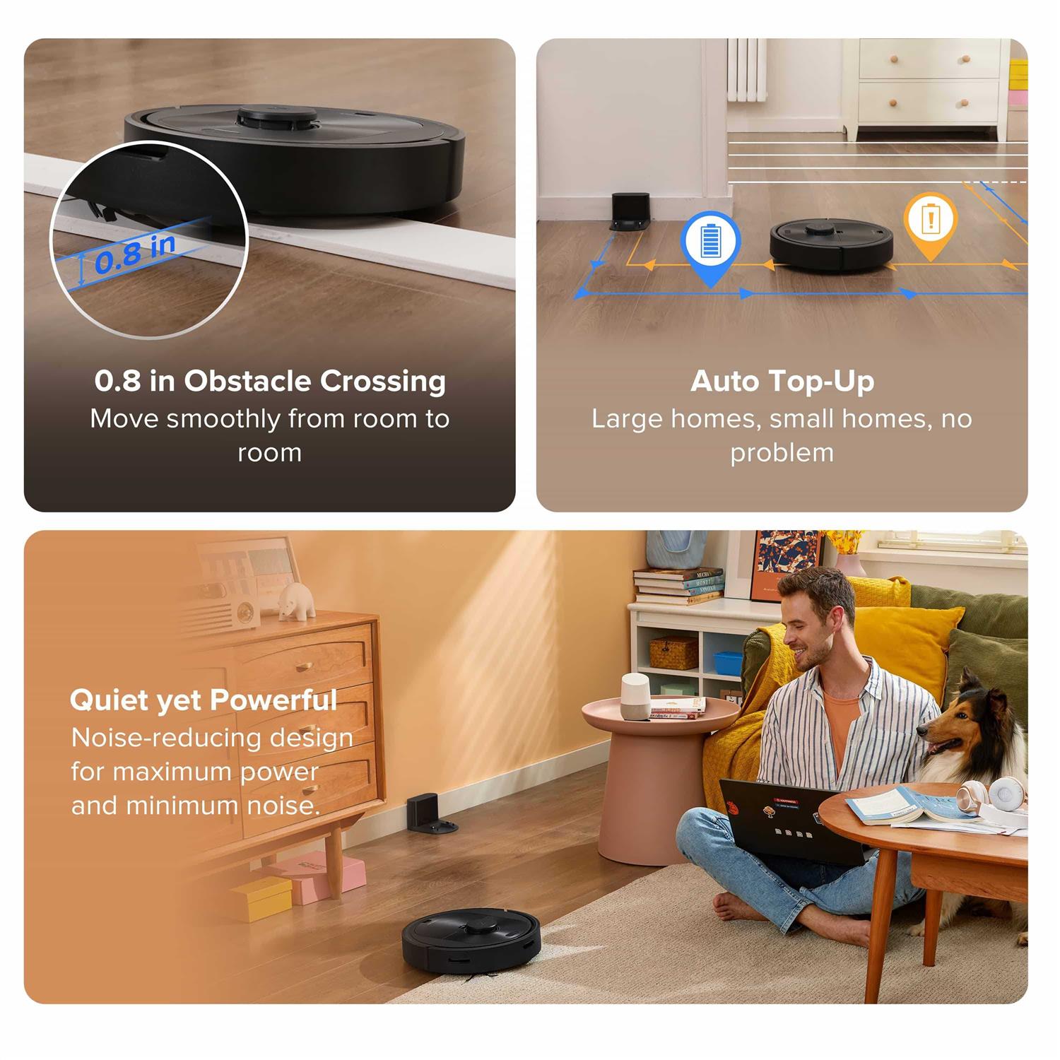 Roborock Q5 Robot Vacuum with Strong 2700Pa Suction - Image 3