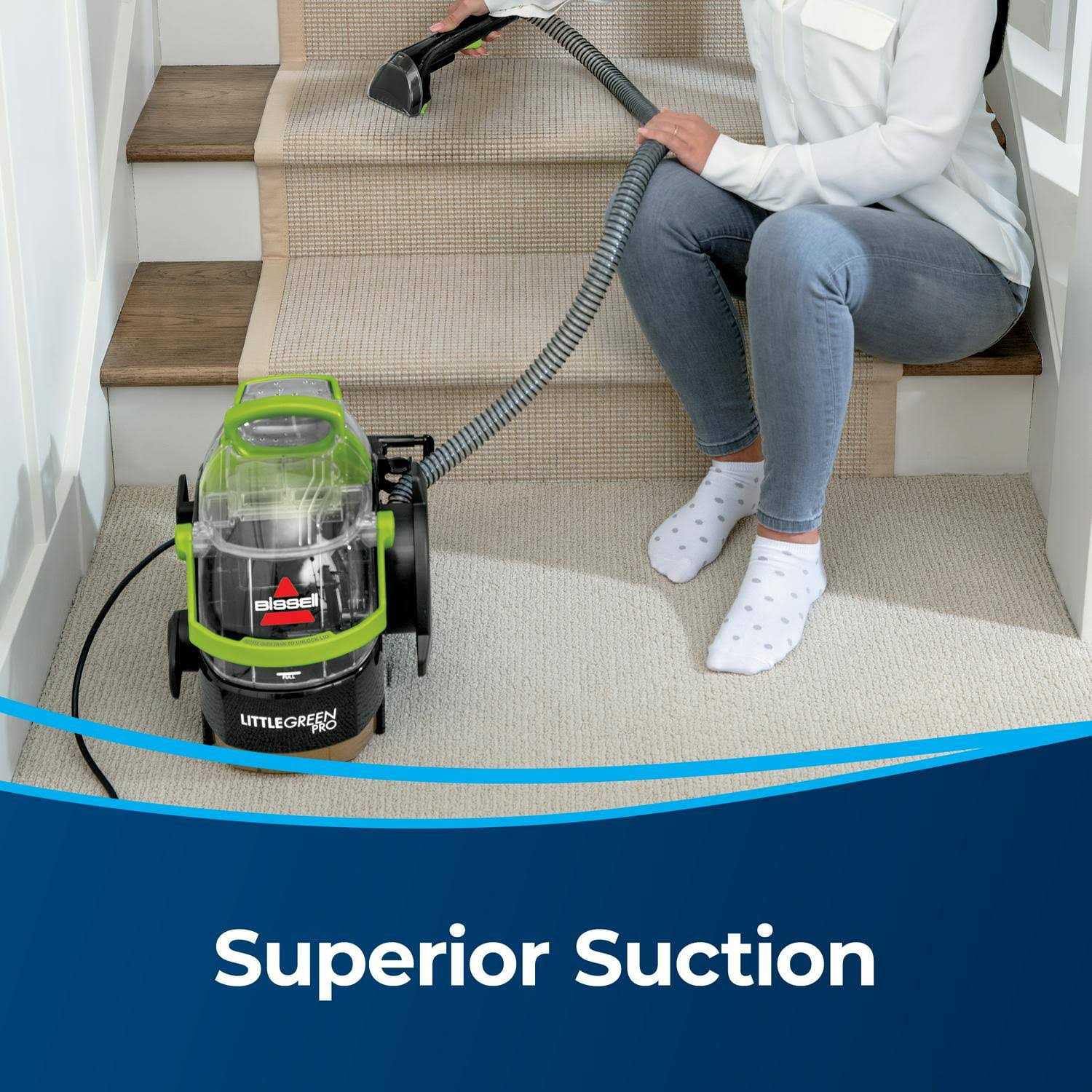 Bissell Little Green Pro Portable Carpet Cleaner - Image 4