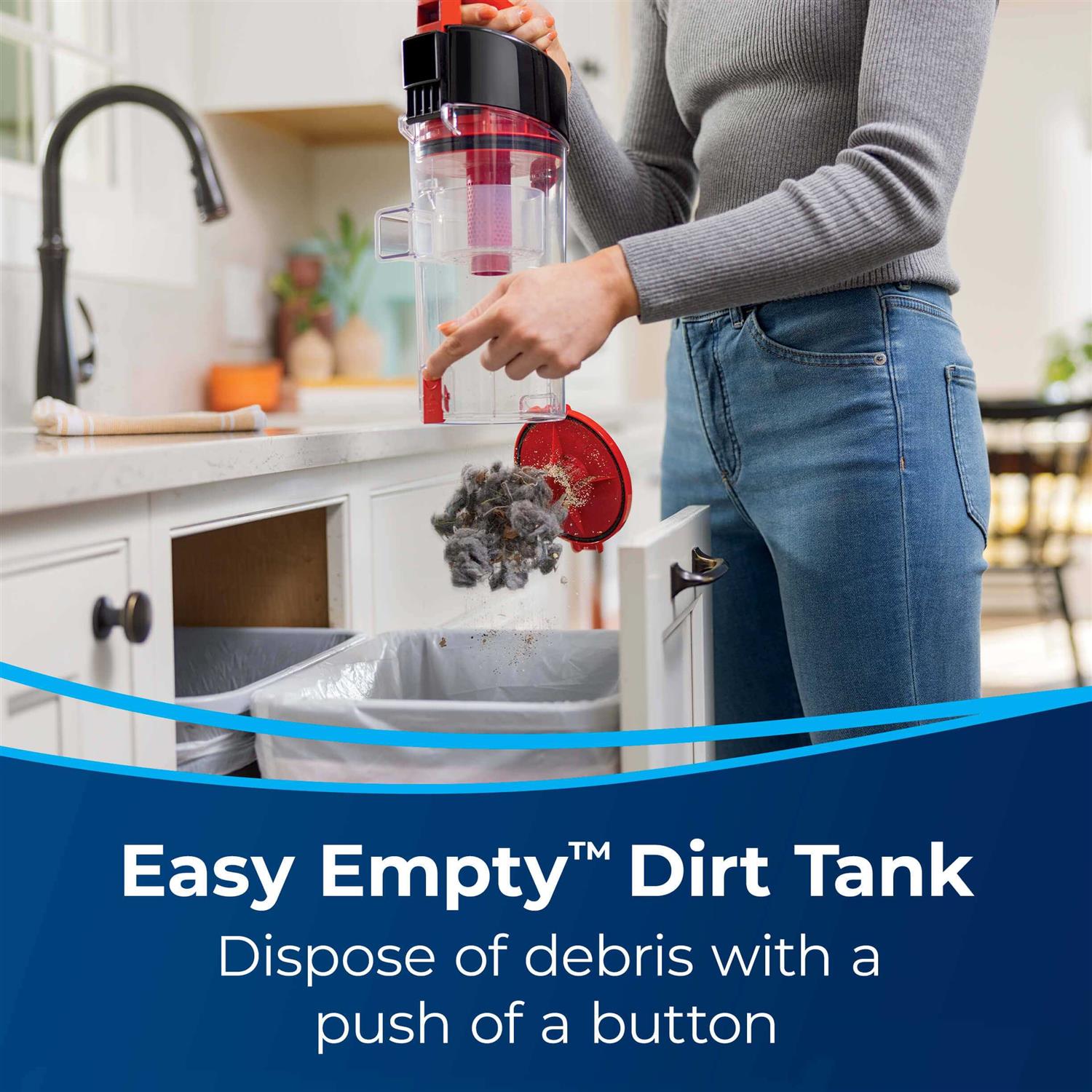 BISSELL CleanView Compact Upright Vacuum Lightweight & Powerful - Image 3